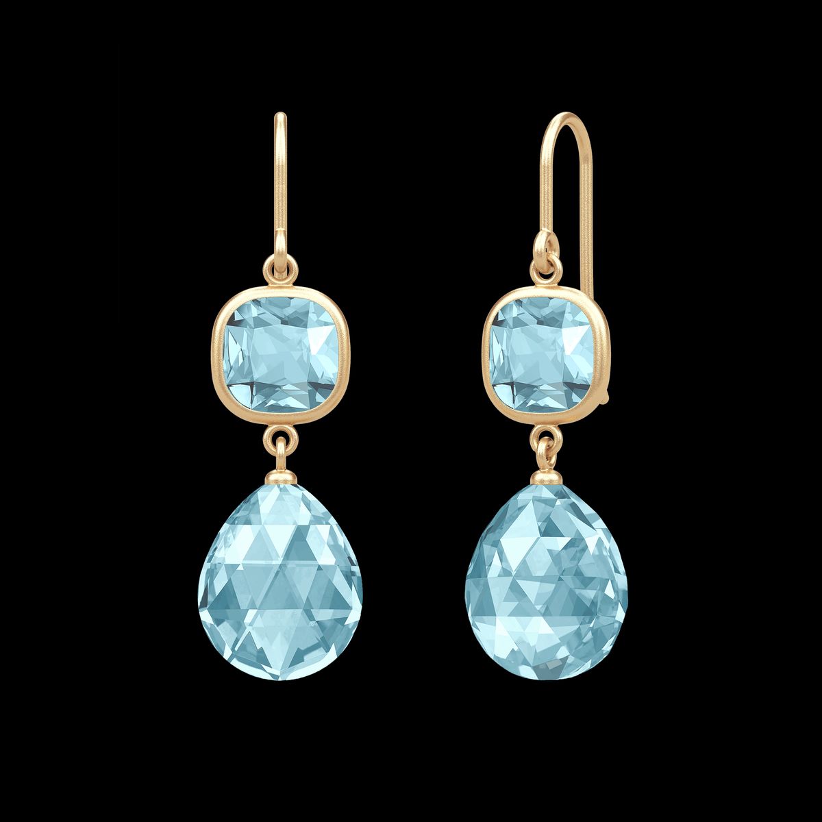 Olivia Earrings Ice Blue