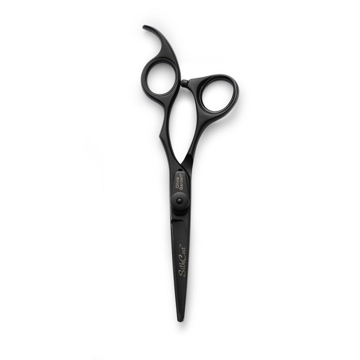 Olivia Garden® - Frisørsaks - 5.75 SilkCut® Shear Matt Black Edition