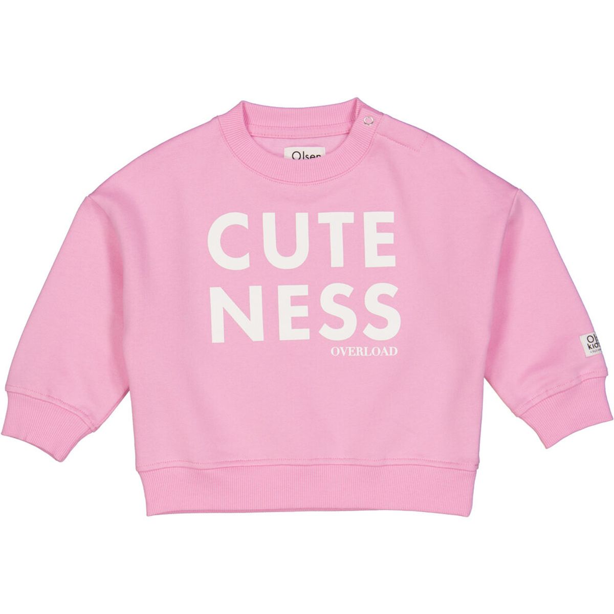 Olsen kids cuteness sweattrøje - Bonbon - 74