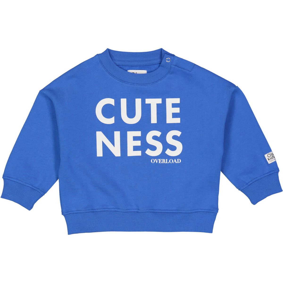 Olsen kids cuteness sweattrøje - Palace Blue - 74