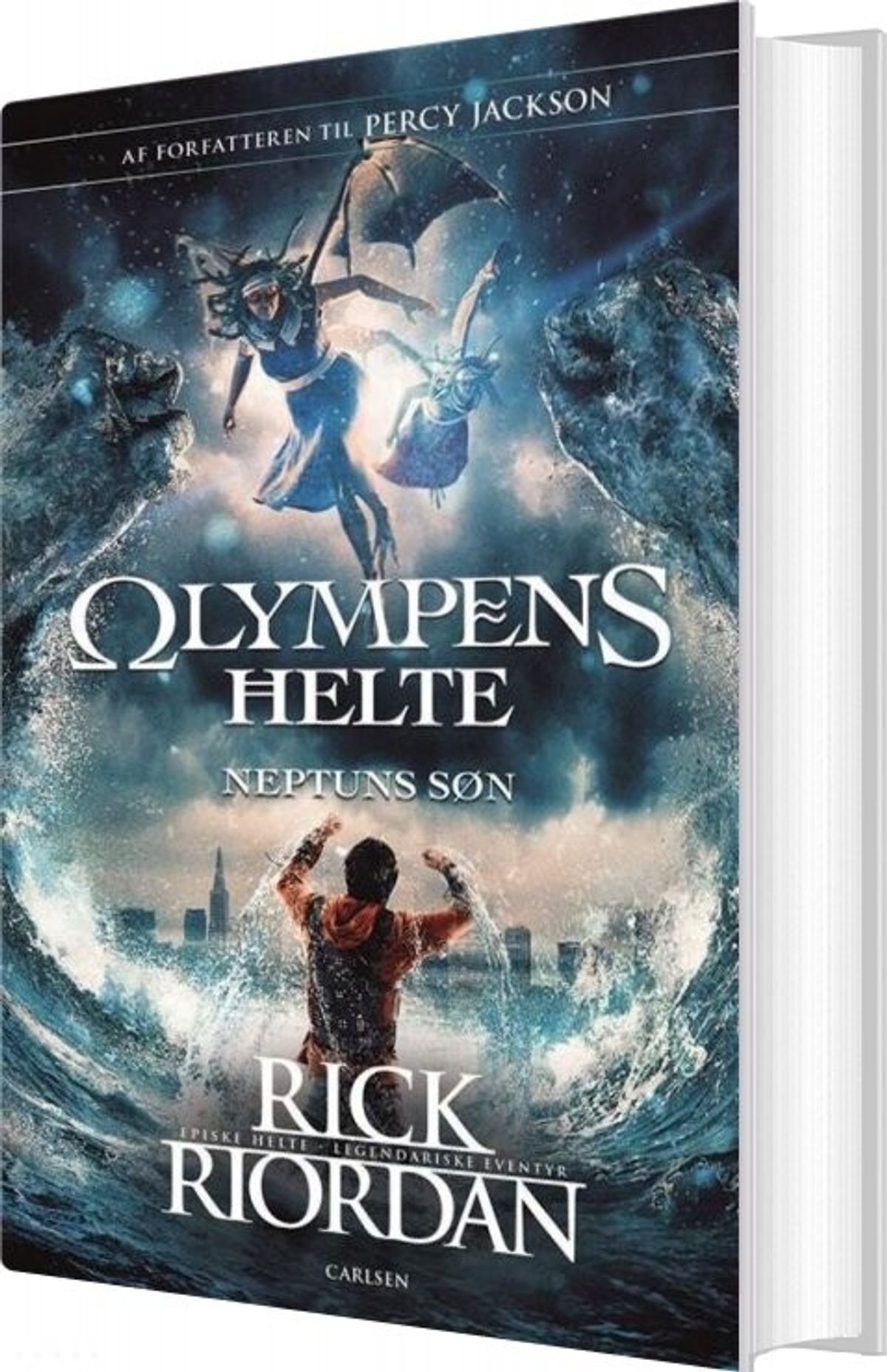 Olympens Helte 2 - Neptuns Søn - Rick Riordan - Bog