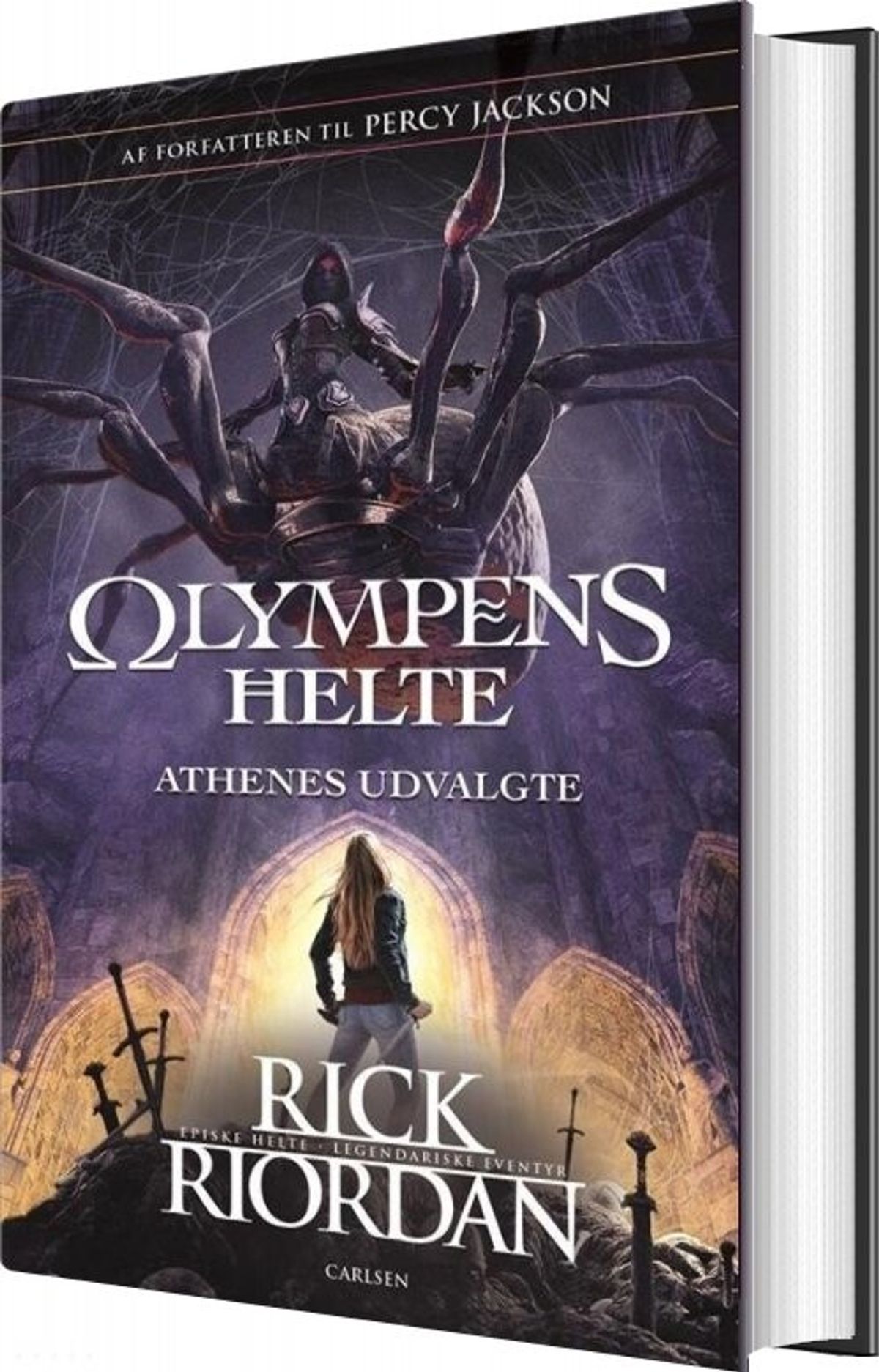 Olympens Helte 3 - Athenes Udvalgte - Rick Riordan - Bog