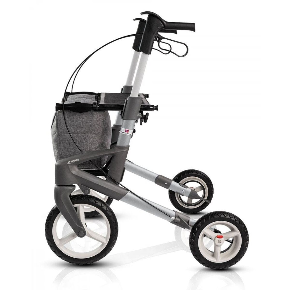 "Olympos OFFROAD" udendørsrollator - Let, foldbar & stabil. 8,6 kg!