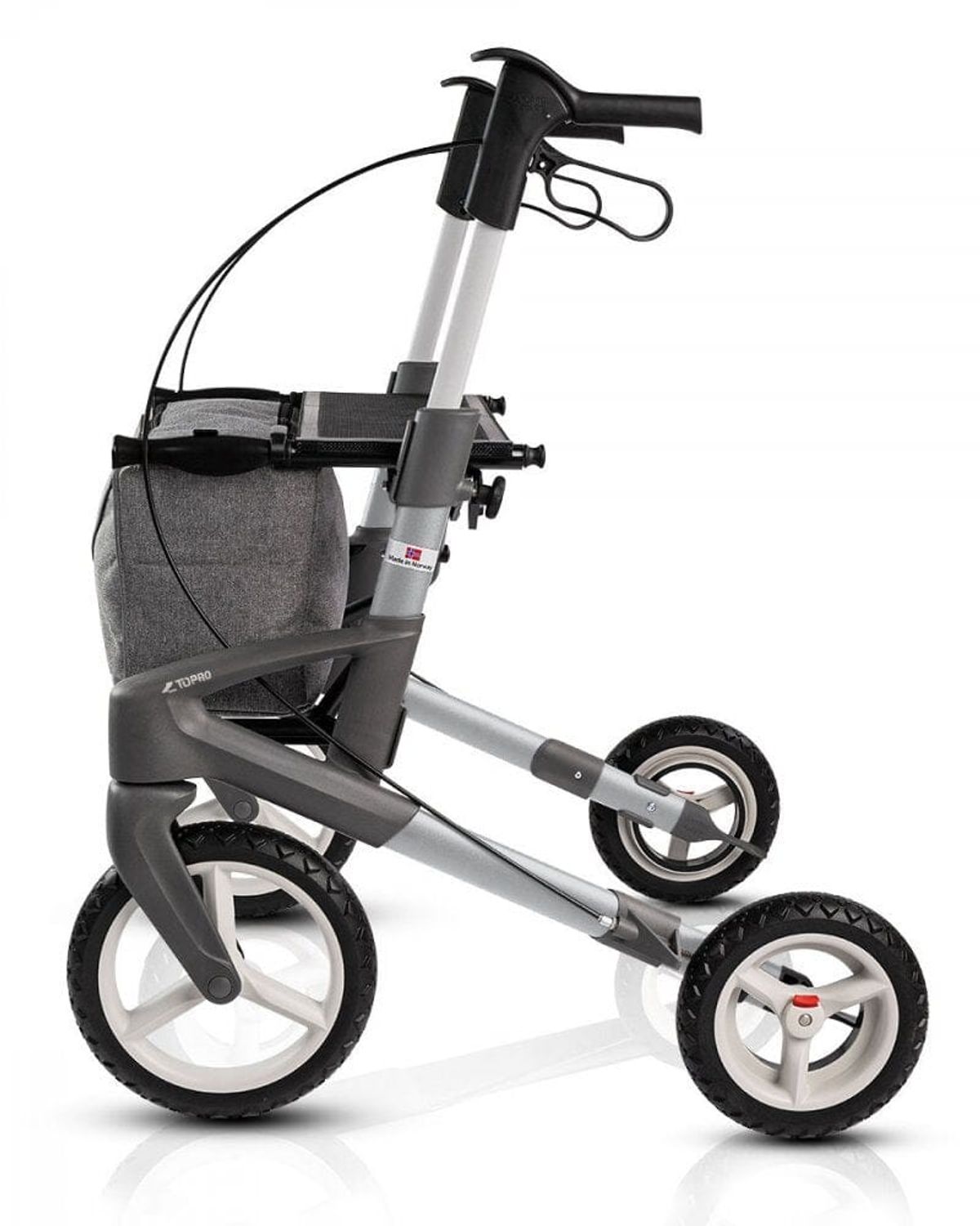 "Olympos OFFROAD" udendørsrollator - Let, foldbar & stabil. 8,6 kg!