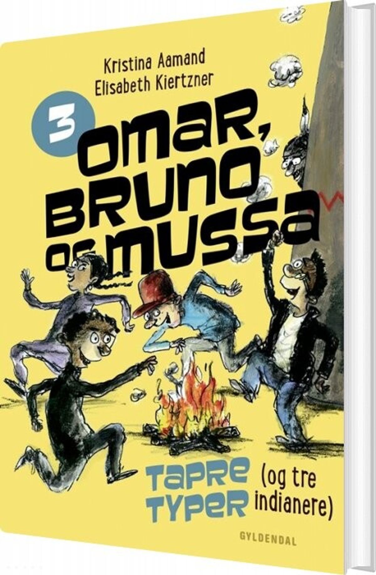 Omar, Bruno Og Mussa 3 - Tapre Typer Og Tre Indianere - Kristina Aamand - Bog