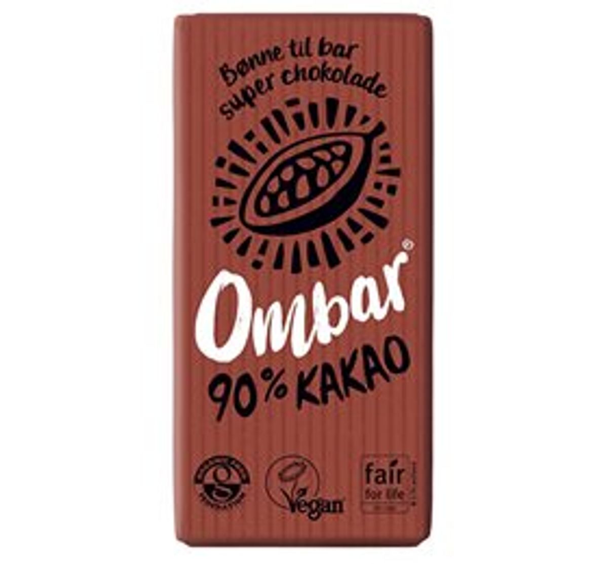 Ombar 90% chokolade Ø 35 g