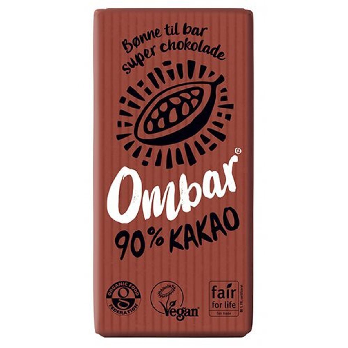 Ombar 90% chokolade Ø, 35g