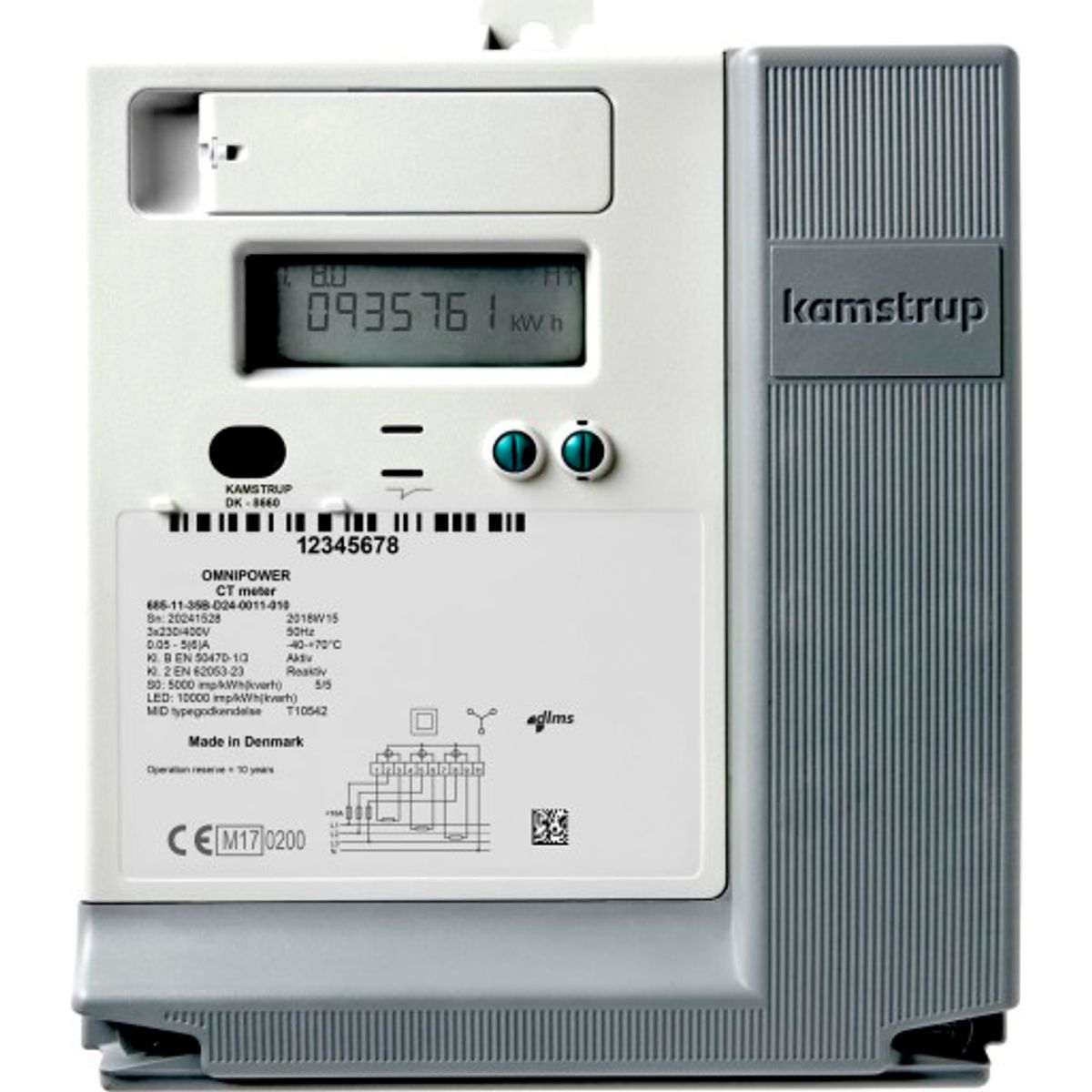 Omnipower Generation II, El-Måler, CT