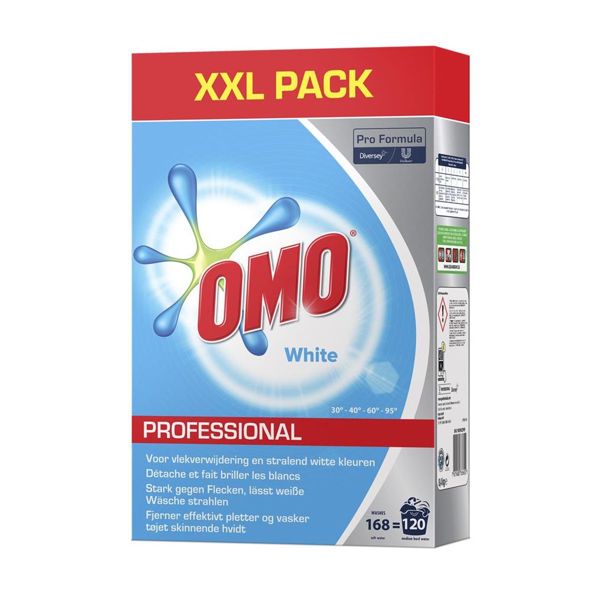 OMO Professional White, vaskepulver, 8,4 kg.