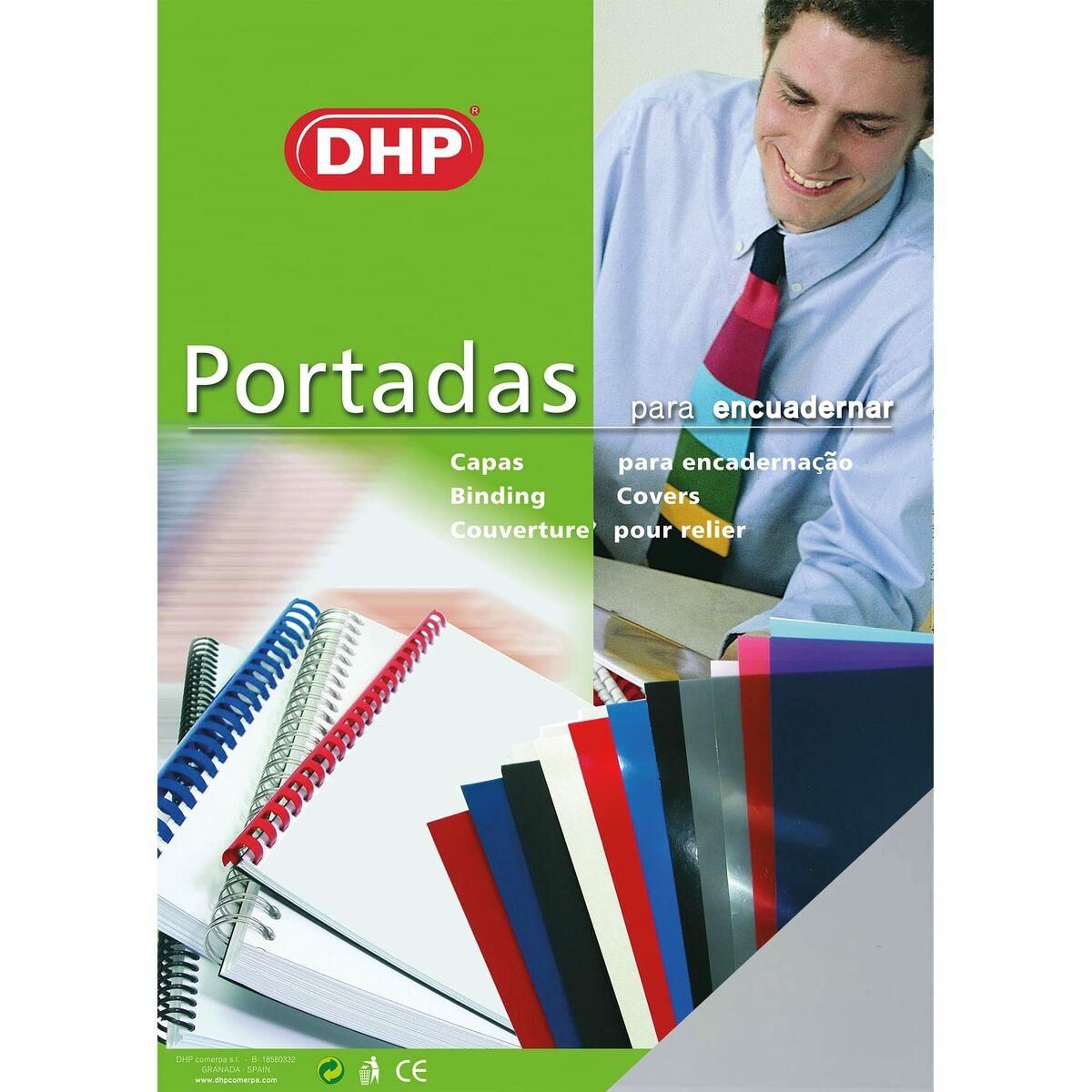 Omslagsark DHP Gennemsigtig A4 PVC 100 Dele