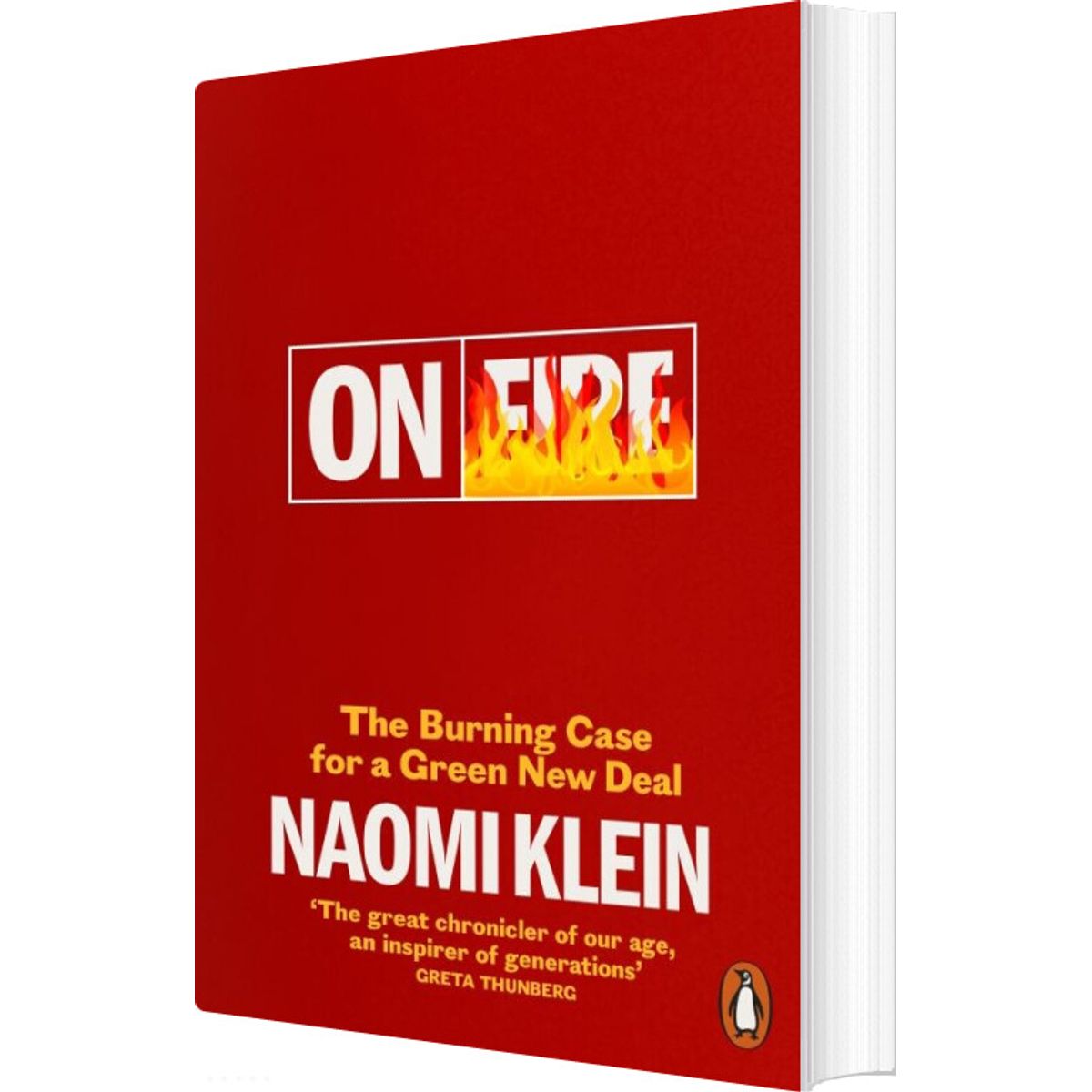 On Fire: The Burning Case For A Green New Deal - Naomi Klein - English Book