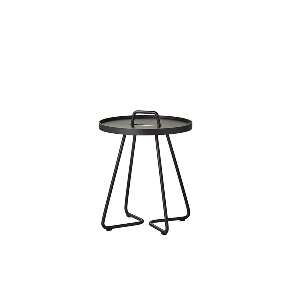 On The Move Sidebord fra Cane-line (Ekstra small, Black)