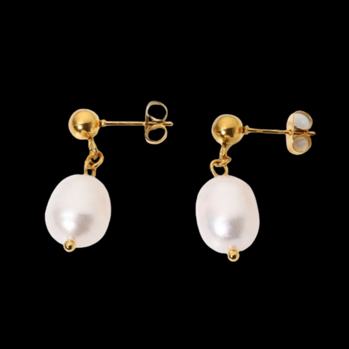 One pearl Earrings