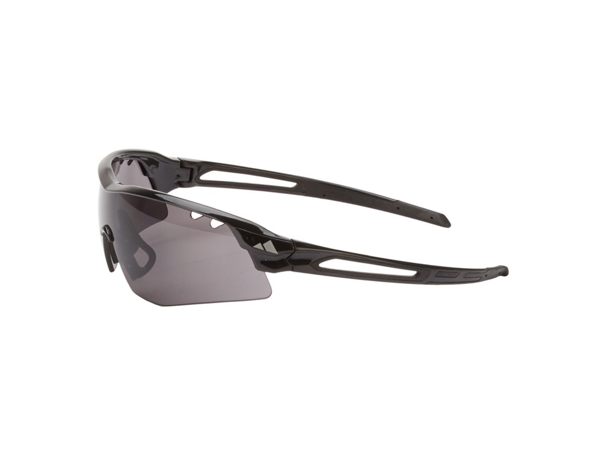 Ongear Mont Blanc - Cykelbrille med PC Smoke linse - Mat sort