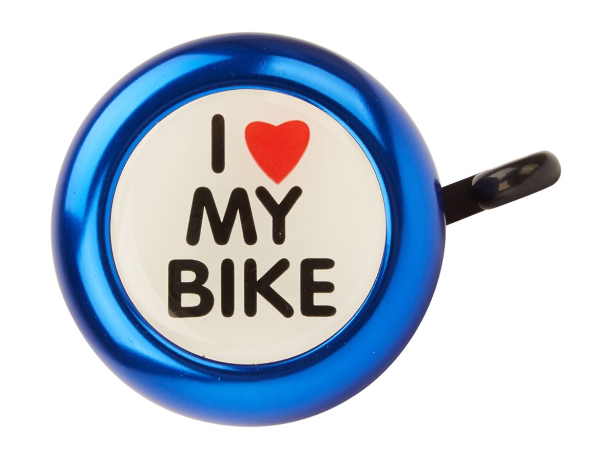 OnGear - Ringeklokke - I love my bike - Blå