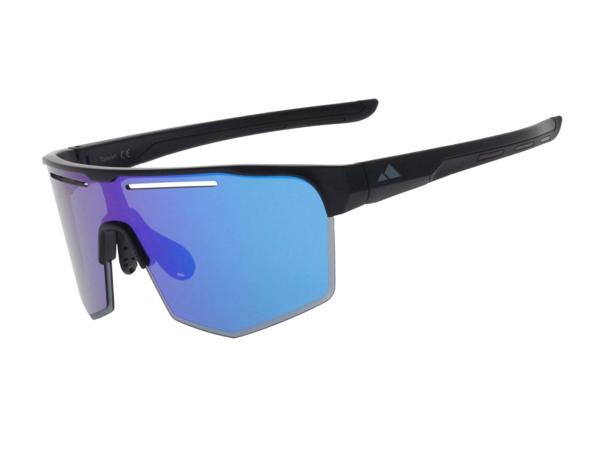 Ongear Roubiax Cykelbrille - Smoked PC Linse - Mat Sort