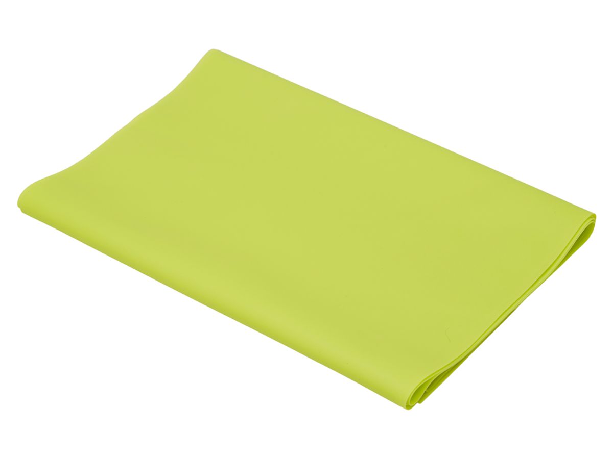 OnGear - Træningselastik - Yoga Band - Very light - Latex - 1200x150x0.25mm - Limegrøn