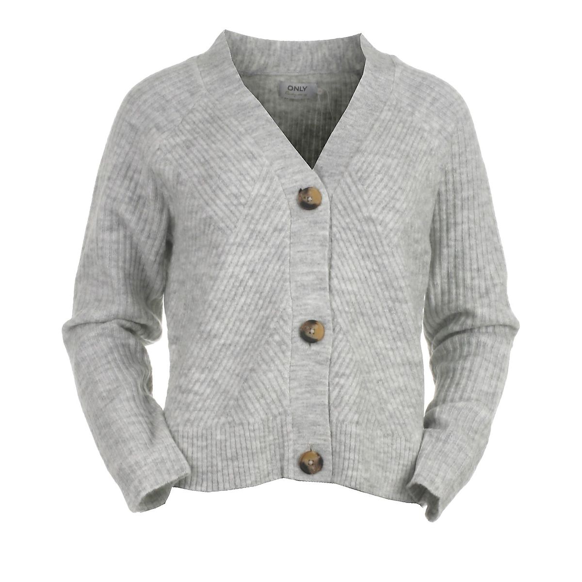 Only cardigan, Carol, grey - 188 - L+ - 40