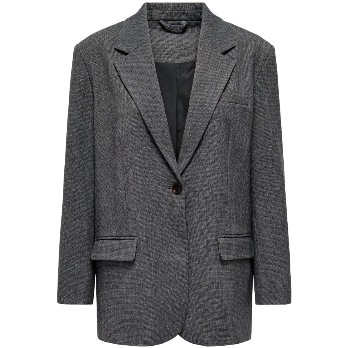 ONLY dame blazer ONLELISE - Dark grey melange