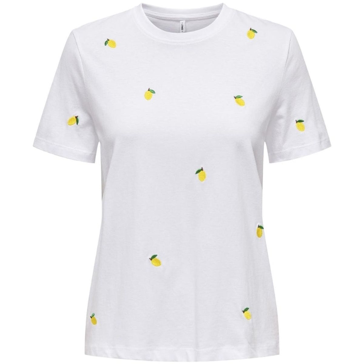 ONLY dame t-shirt ONLKETTY - Bright White Lemon