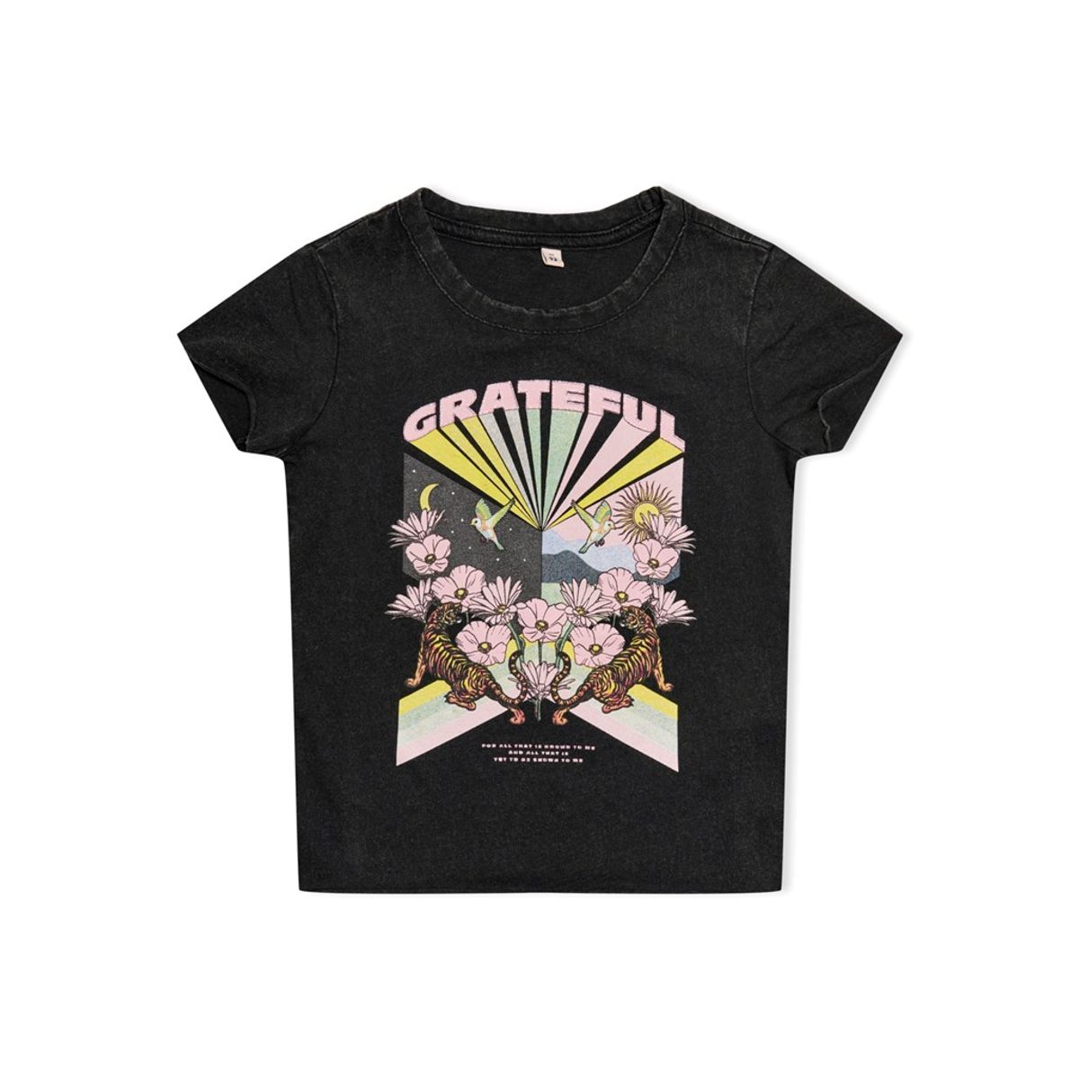 ONLY KIDS Kortærmet T-shirt Lucy Black