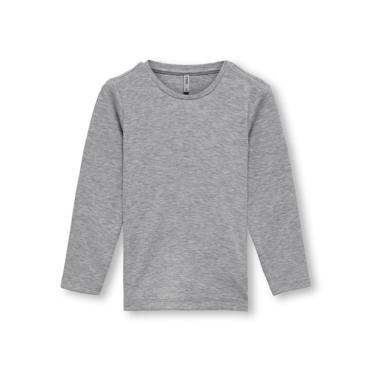 ONLY KIDS Langærmet Bluse Clean Light Grey Melange