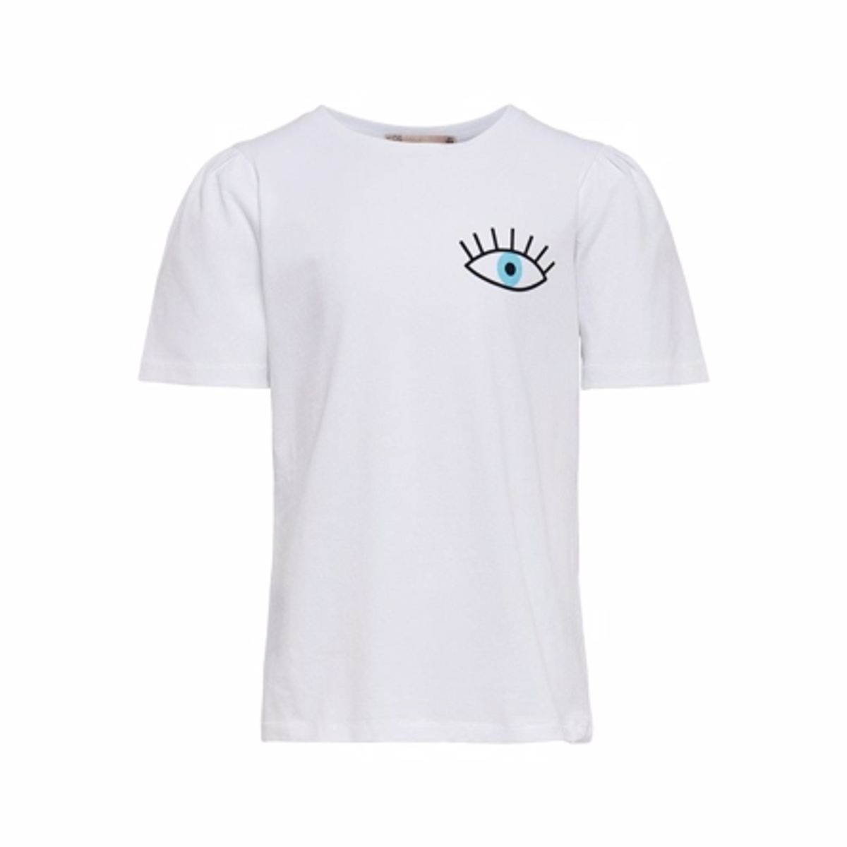 ONLY KIDS Pufærme Tee Nora White