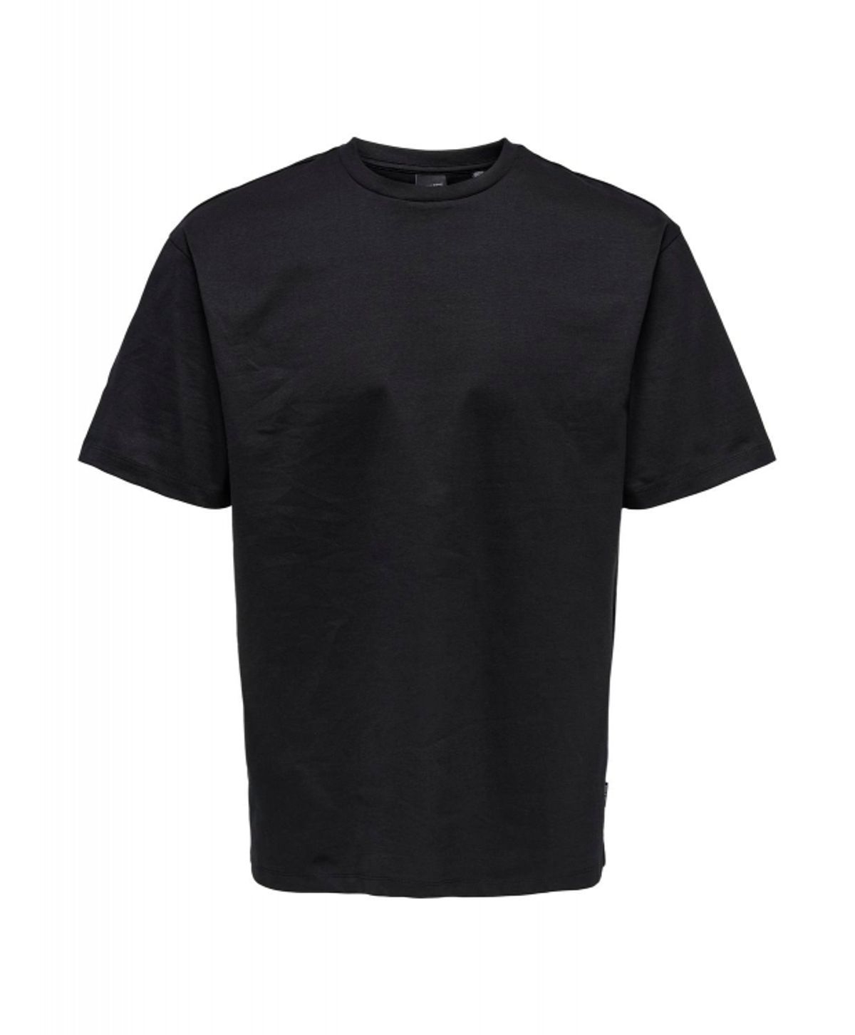 ONLY & SONS t-shirt i sort til herre | Relaxed fit |