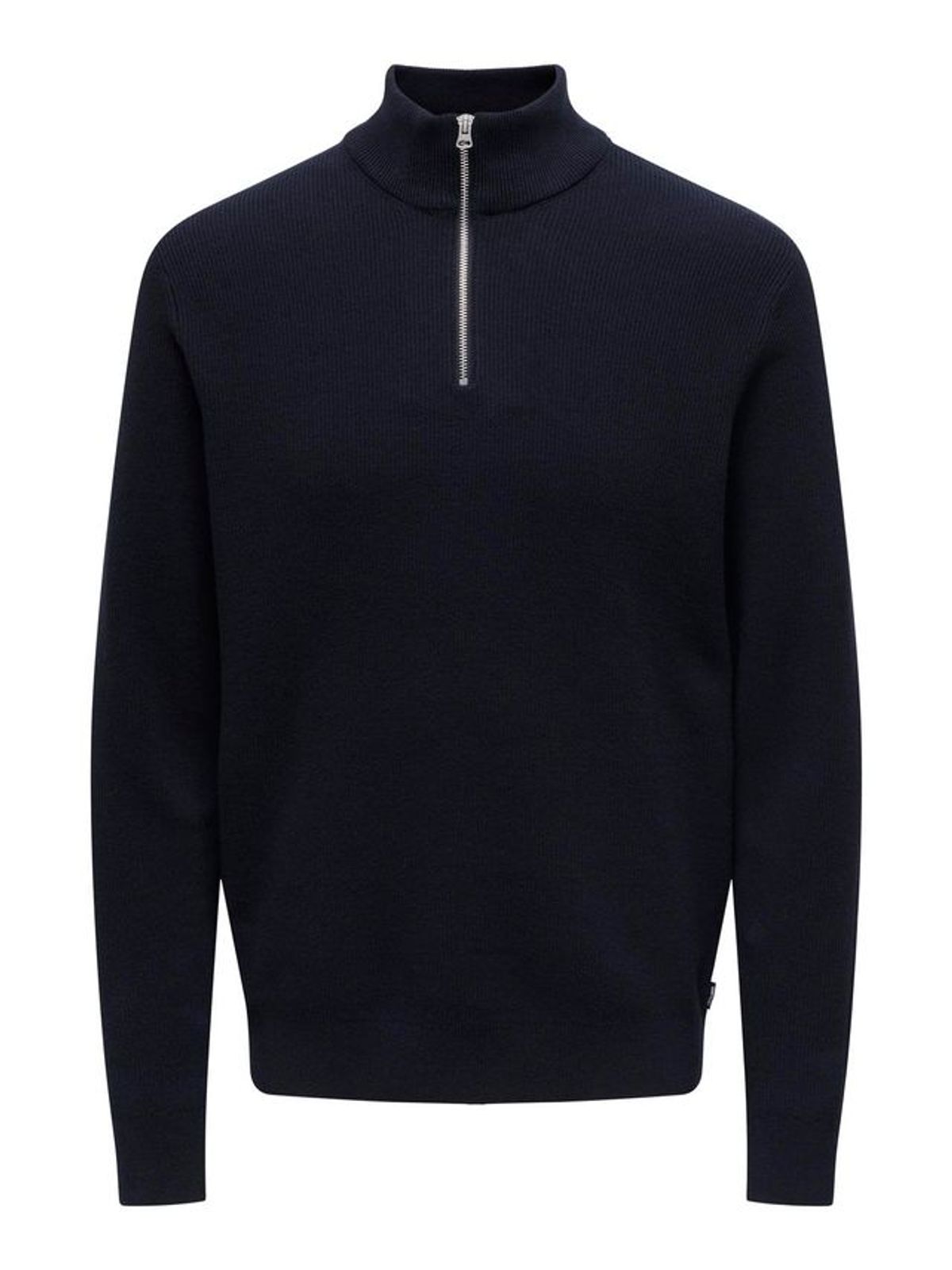 ONSPHIL REG 12 STRUC HALF ZIP KNIT