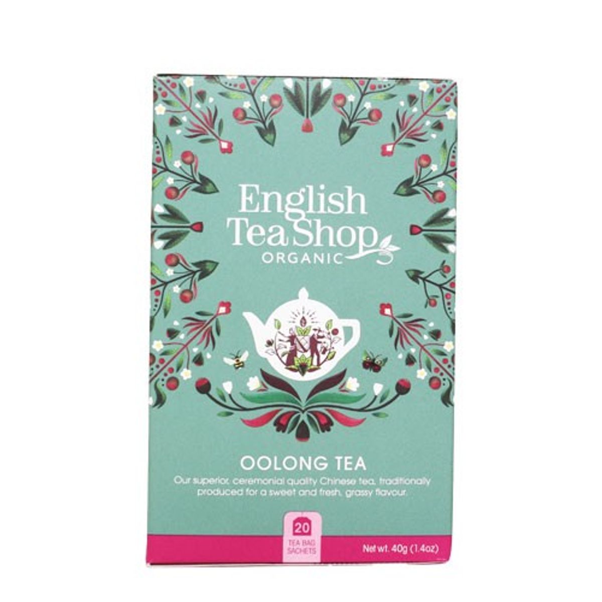 Oolong Tea Økologisk 20 breve - 1 pakke - English Tea Shop