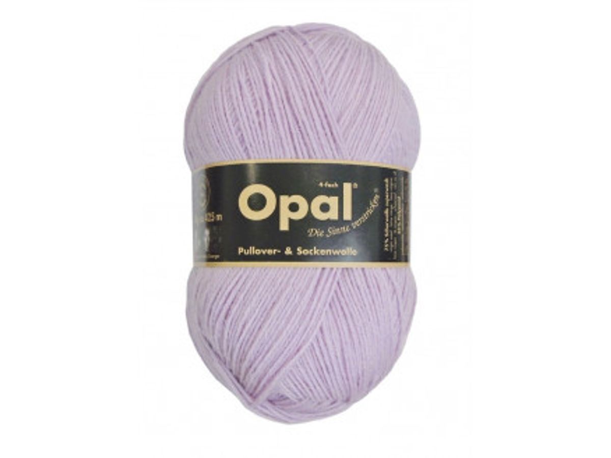 Opal Uni 4-trådet Garn Unicolor 5186 Syren