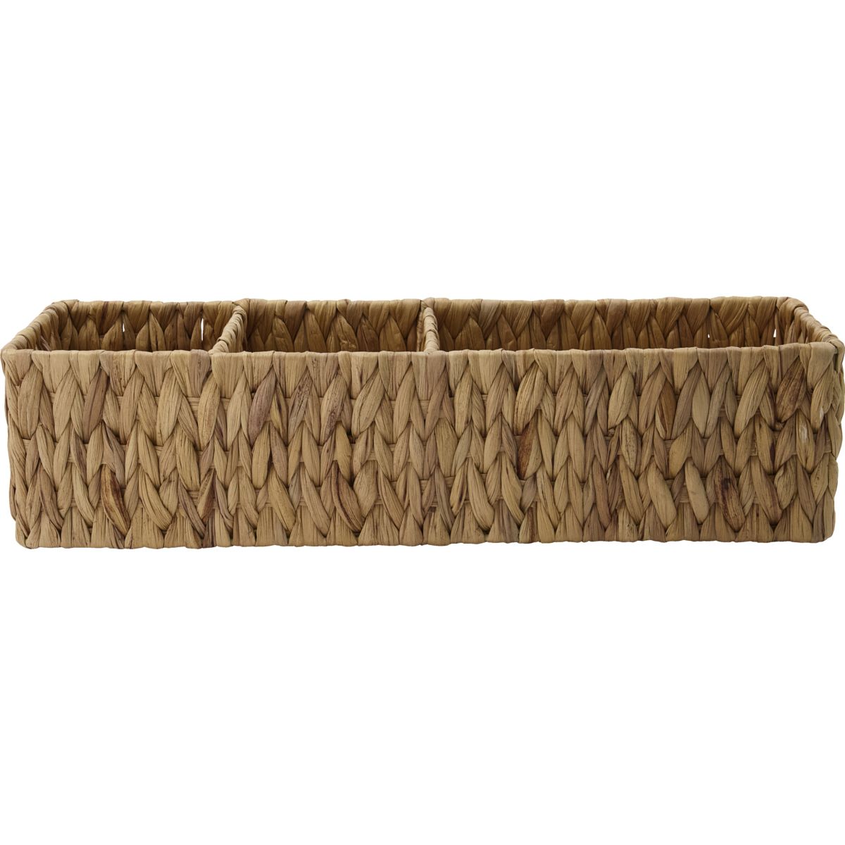 Opbevaring, HDStore, Natural - Natural / l: 40 cm, b: 12 cm, h: 10 cm / Vandhyacint, Ståltråd