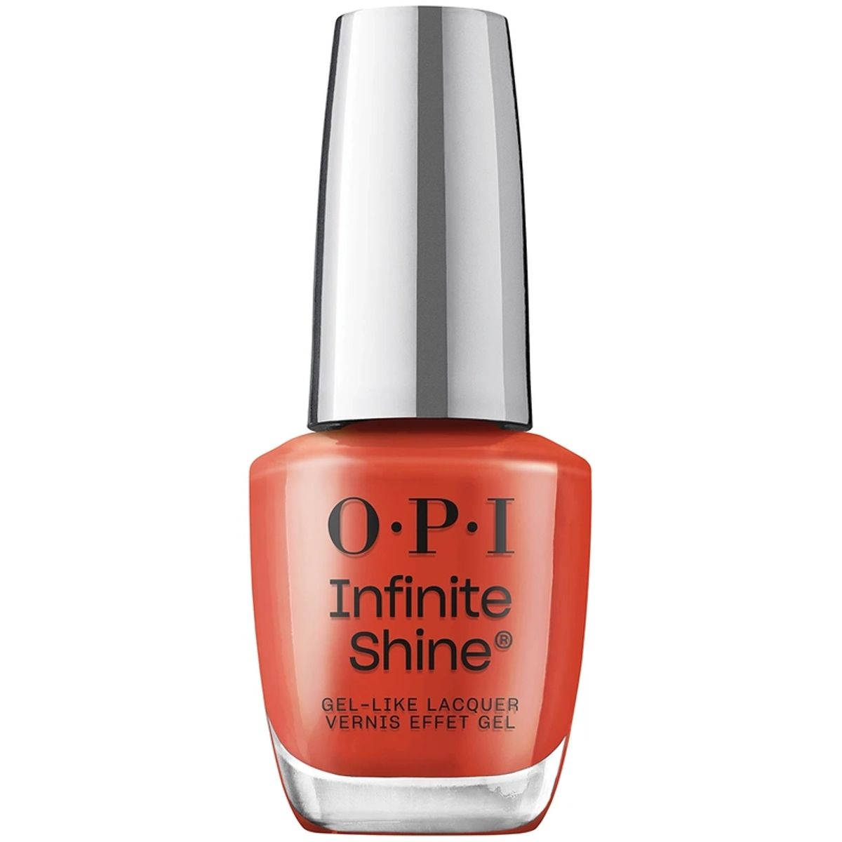 OPI Infinite Shine Nail Lacquer 15 ml - Knock 'Em Red