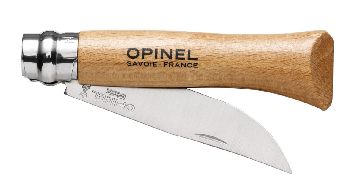 Opinel N°06 stainless 7 cm i bøg