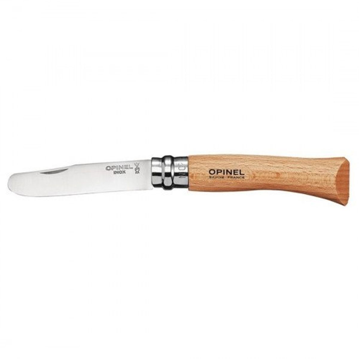 Opinel No. 7 Inox Stainless Rund Spids