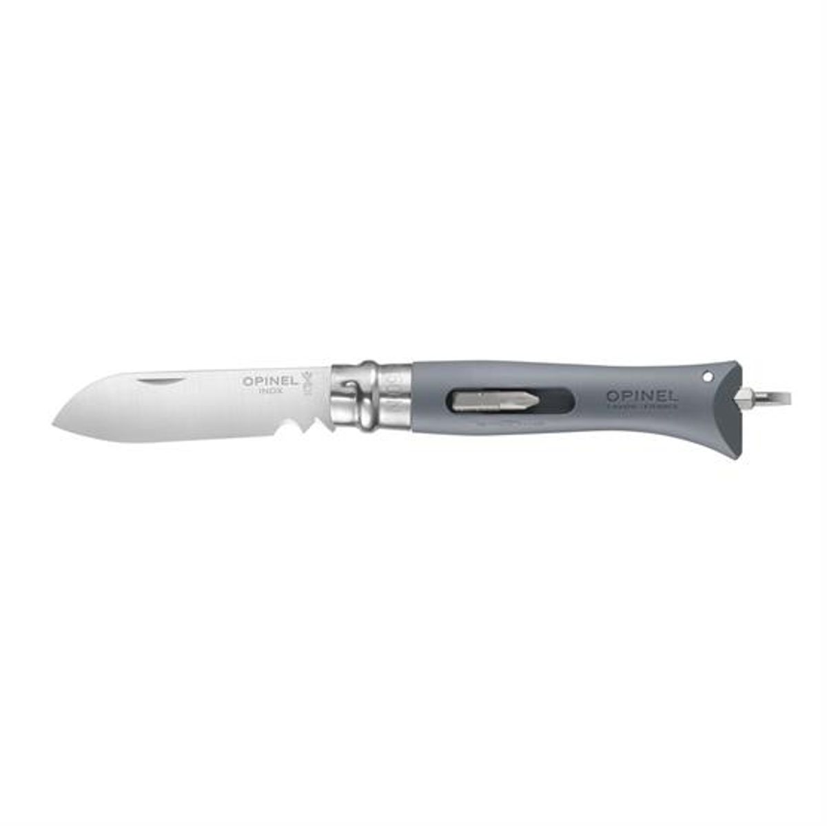 Opinel No09 DIY 8,0 cm - Grey