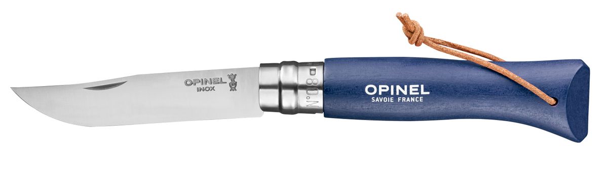 Opinel Trekking No 8 Kniv Deep Blue