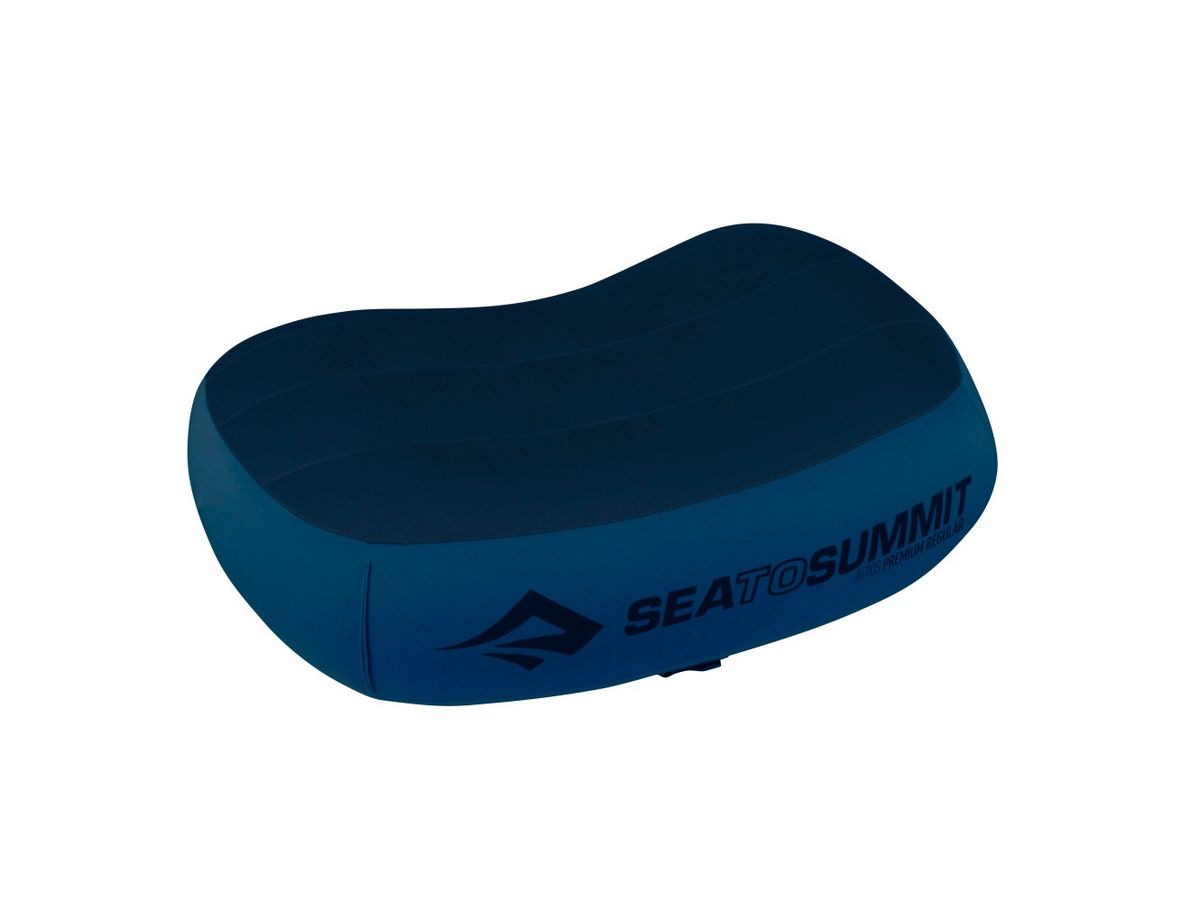 Oppustelig hovedpude Sea to Summit Aeros&trade; Premium Large - Navy Blue