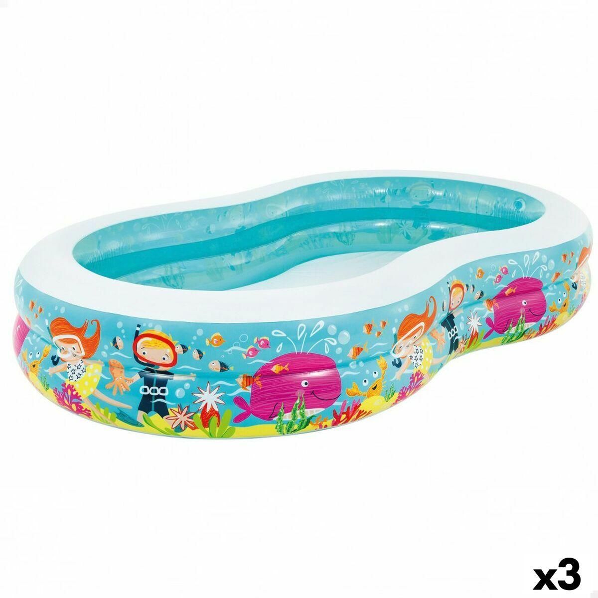 Oppustelig Pool Intex Paradise 700 L 262 x 46 x 160 cm (3 enheder)