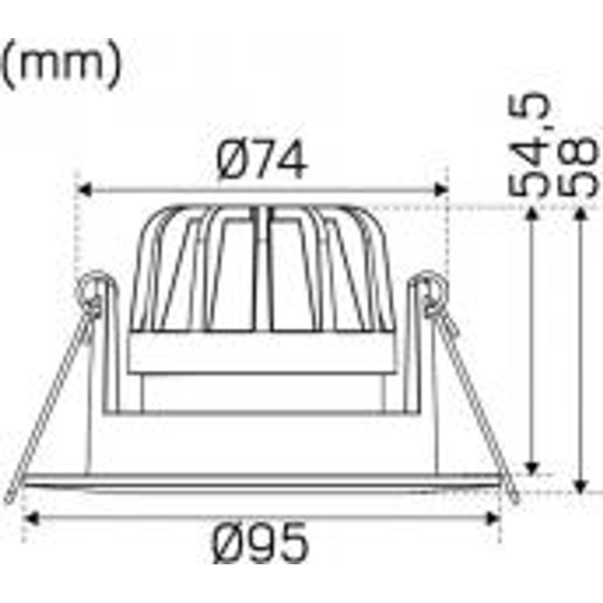 Optic Focus 9,5w/927 385lm Hvid