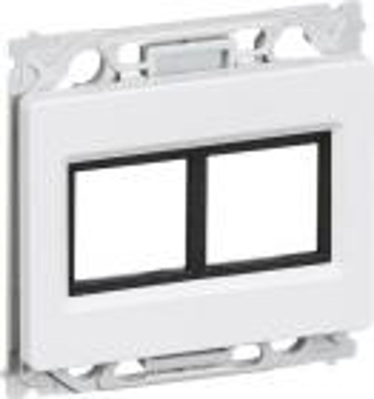 OPUS ® 66 DATAUDTAG FOR 2 X RJ45 HVID UDEN KONNEKTORER