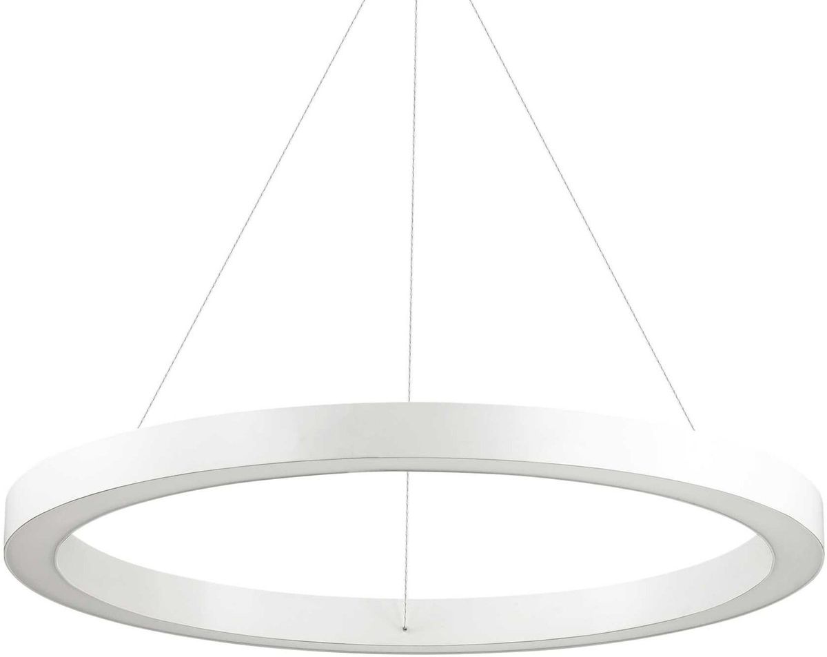 Oracle, Pendel lampe, LED 43W, LED, hvid, aluminium, metal, plast, Ø700xHmin105/max2100mm