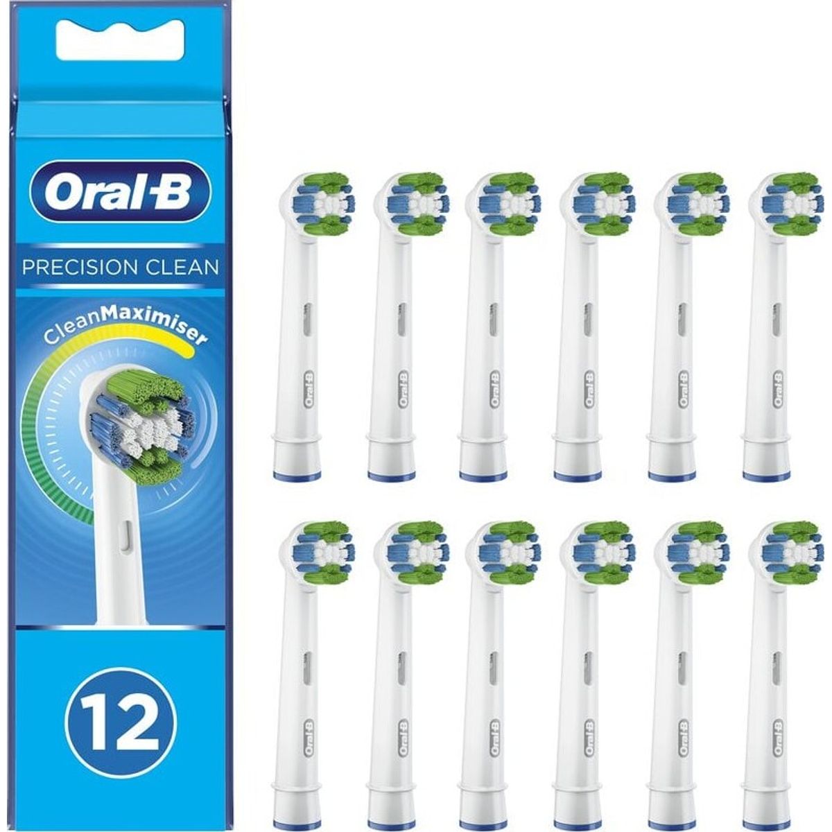 Oral-b - Precision Clean Børstehoveder - 12 Stk