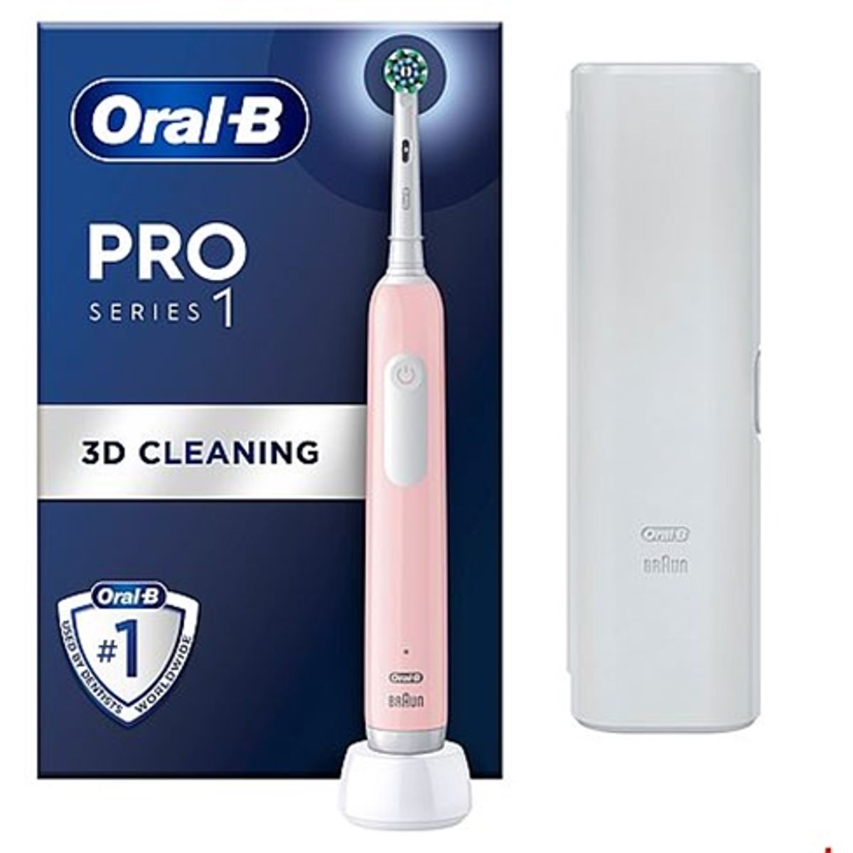 Oral B Pro Series 1 Elektrisk Tandbørste - Pink