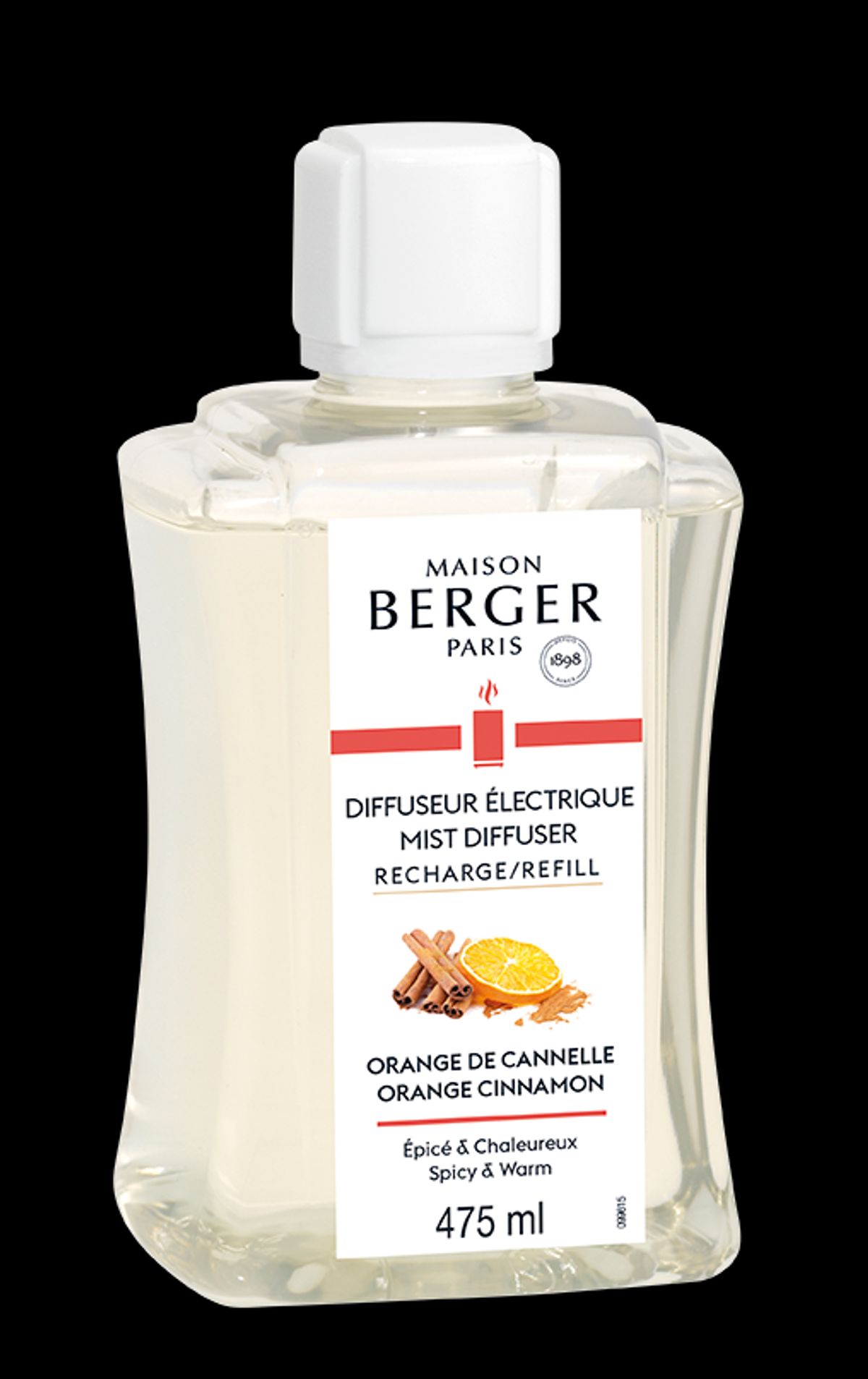 ORANGE CINNAMON DIFFUSER REFILL - Elektronisk Mist Diffuser Refill - Maison Berger Paris - StudioBuus