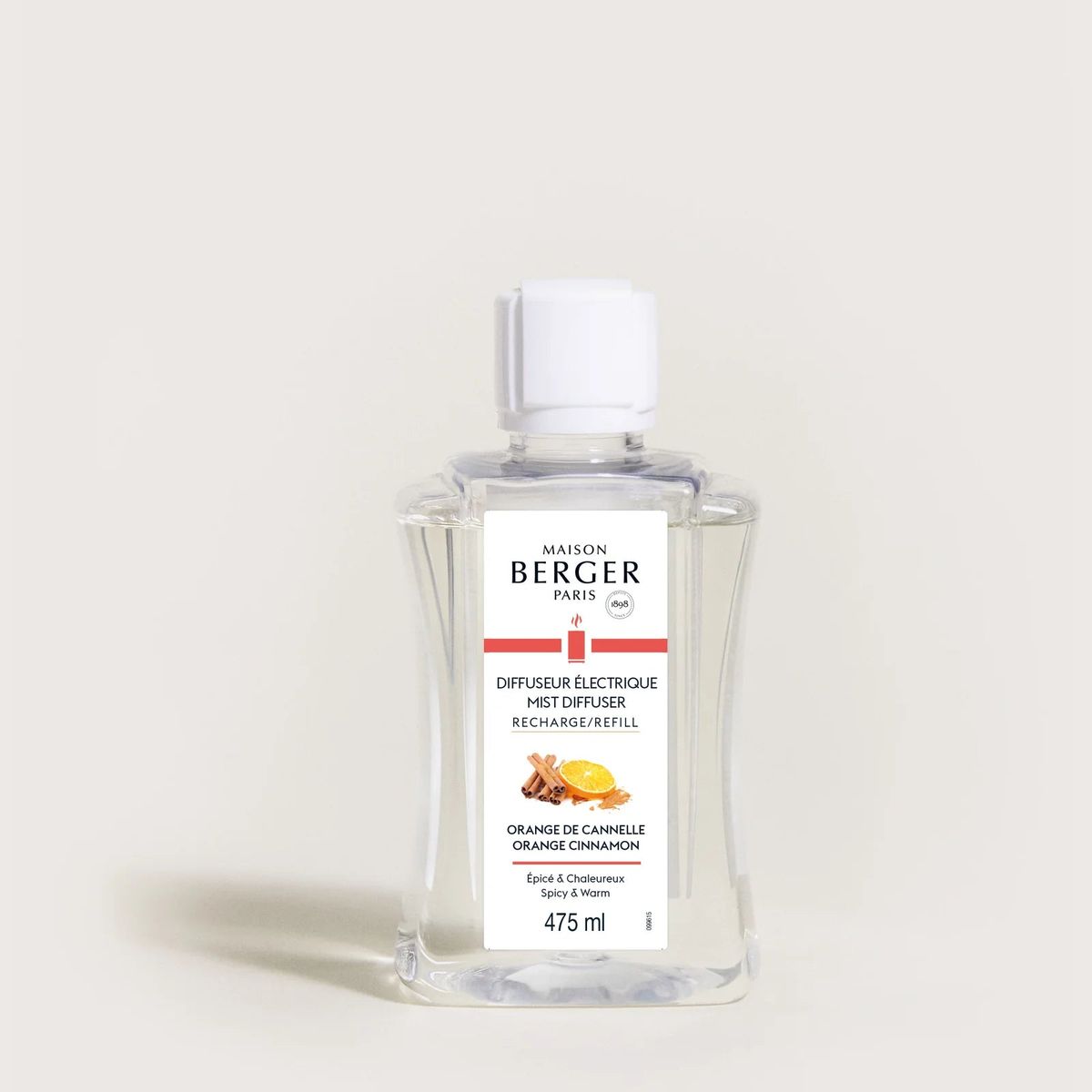 ORANGE CINNAMON - REFILL DIFFUSER - MAISON BERGER PARIS - Elektronisk Mist Diffuser Refill - Maison Berger Paris - StudioBuus