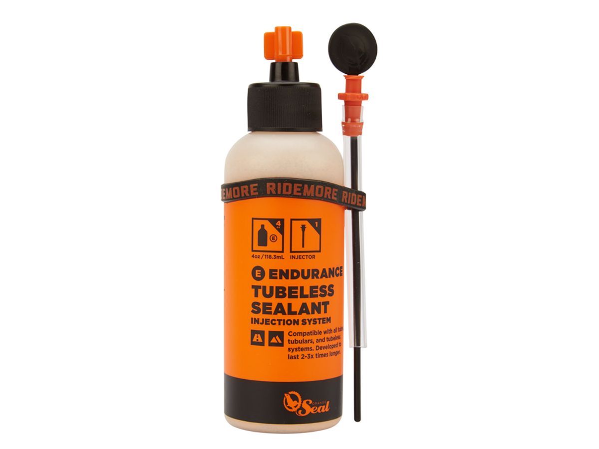 Orange Seal Endurance - Tubeless væske - 118 ml. - Inkl. påfyldningssystem