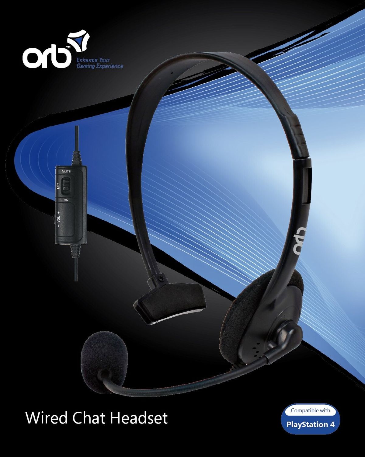 Orb - Chat Headset Til Ps4