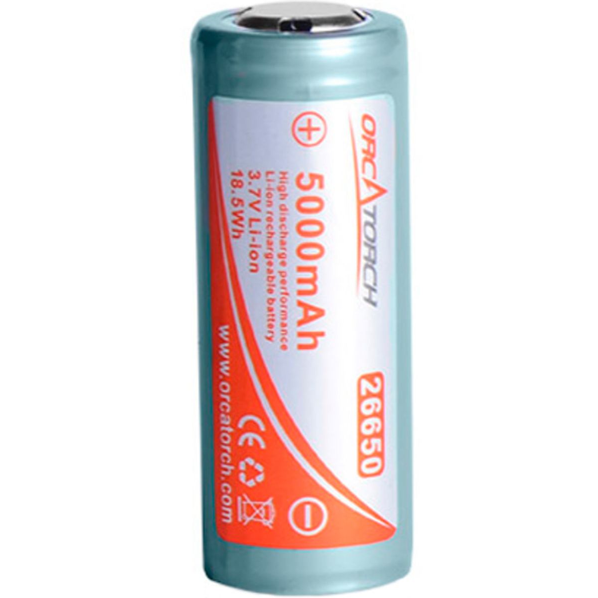 OrcaTorch 26650 batteri