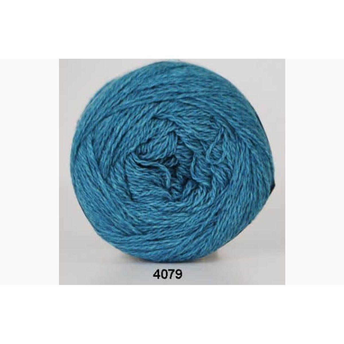 Organic 350 - wool cotton fra Hjertegarn i mange farver - Gots Certificeret - 4079 turkis - 45% Bomuld, 55% Merinould